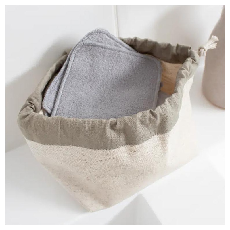 5 lingettes démaquillantes en tencel