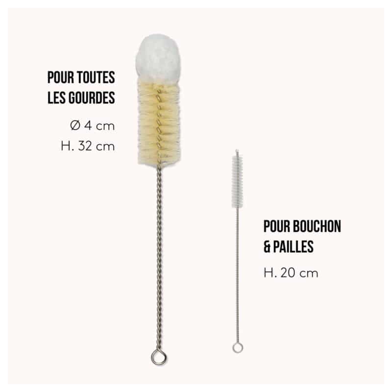 Gourde enfant inox Loopy Pandas 400 ml Gaspajoe