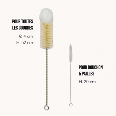 Gourde enfant inox Loopy Pandas 400 ml Gaspajoe