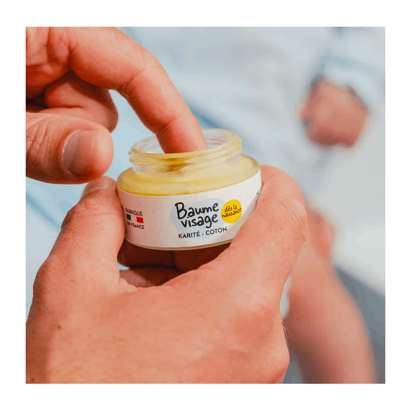 Baume Bébé Bio - Visage Karité & Coton