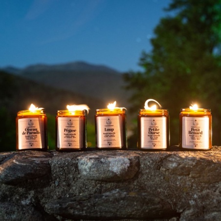 Trio de bougies artisanales Constellation Les Âmes Sauvages