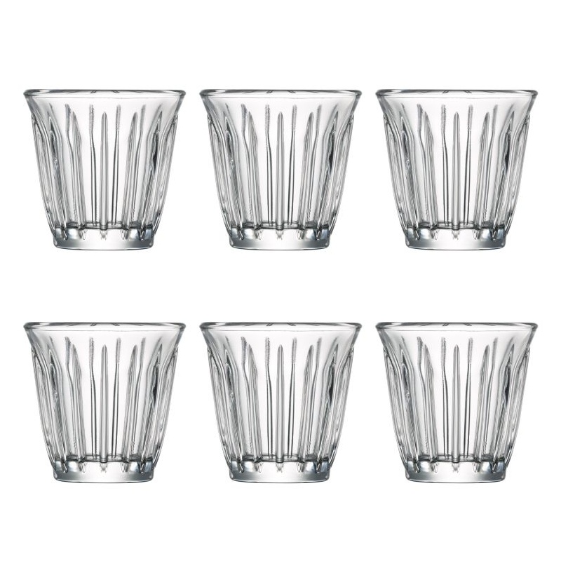 Lot de 6 tasses Zinc La Rochère