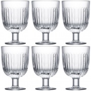 Lot de 6 verres à pied Ouessant La Rochère
