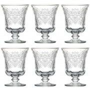 Lot de 6 verres gobelets Amboise La Rochère