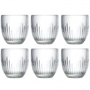 Lot de verres 6 gobelets Jeux d'Orgues - Troquet La Rochère