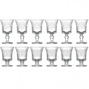 Lot de 6 verres à vin & 6 gobelets Amboise La Rochère