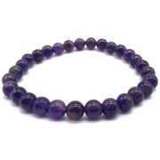 Bracelet Améthyste - 6mm - A