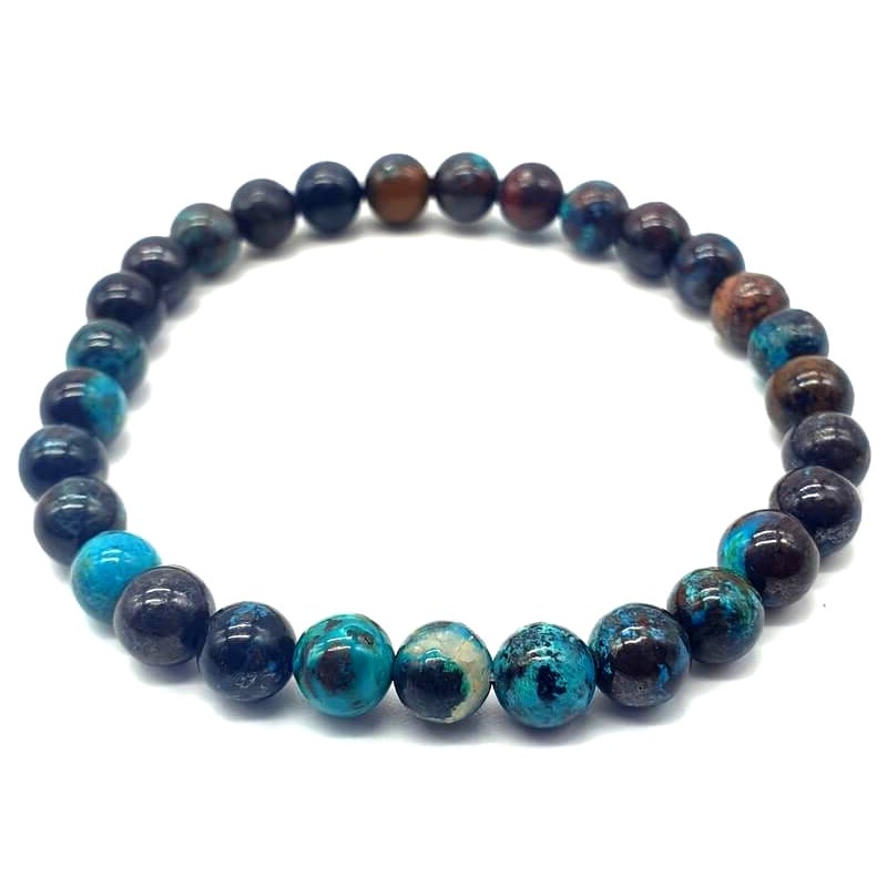 Bracelet Chrysocolle - 6mm - AA