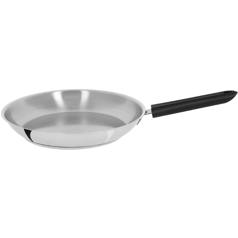 Poêle inox Cristel Mutine 20 cm - manche fixe