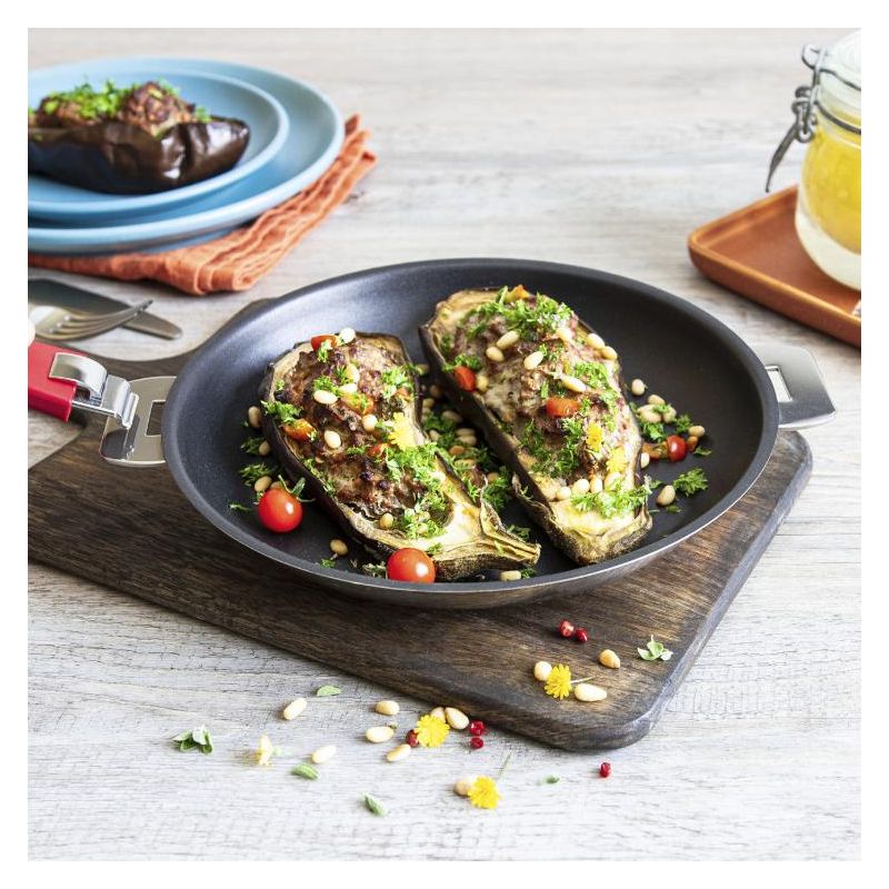 Poêle en inox Cristel Mutine avec anti-adhésif Exceliss+