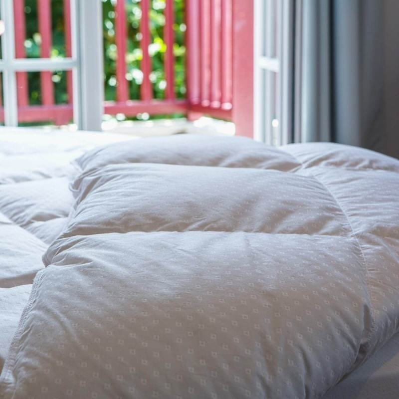 Couette duvet tempérée Jacquard - 260 x 240 cm Manufacture Castex