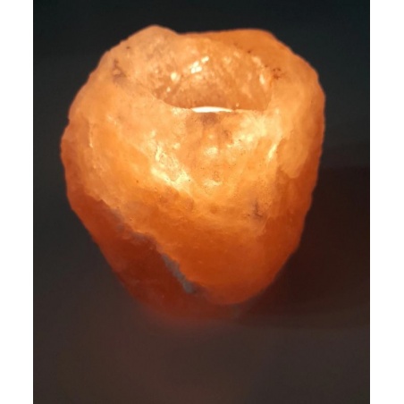 Bougeoir Cristaux de Sel brut 1 kg Esoterra