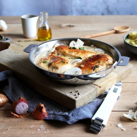 Poêle haute Mutine amovible 24 cm Cristel