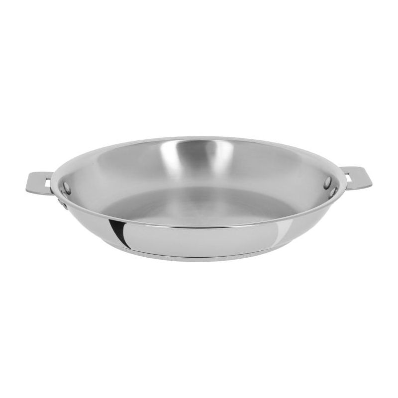 Poêle inox Cristel Casteline 24 cm amovible
