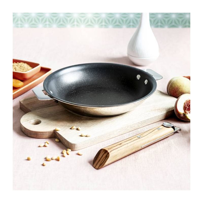 Poêle inox anti-adhésive Cristel Casteline amovible