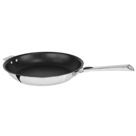 Poêle inox anti-adhésive Cristel Casteline amovible