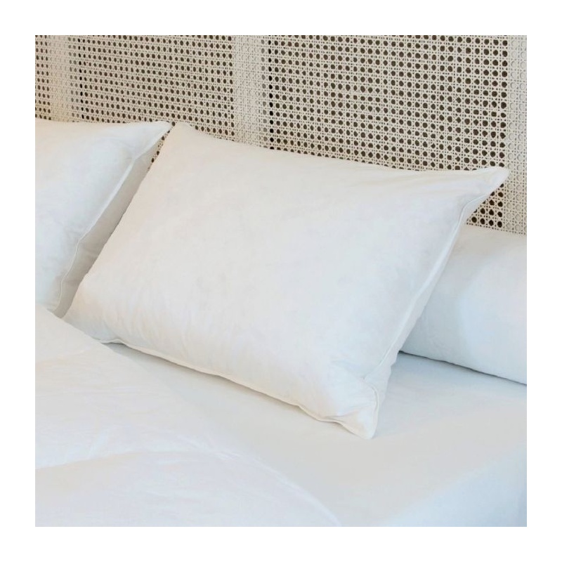 Oreiller mi-ferme Duvet et Plumettes - 50x70 cm Manufacture Castex