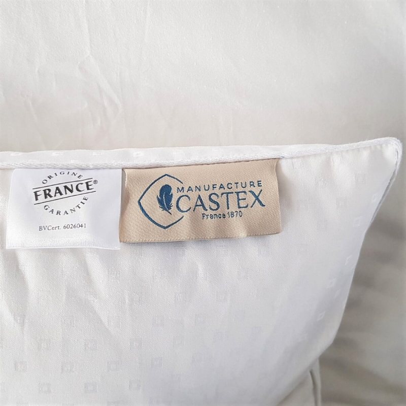  Édredon gonflant jacquard Blanc 140 x 160 cm Manufacture Castex