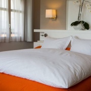  Édredon gonflant jacquard Blanc 160 x 170 cm Manufacture Castex