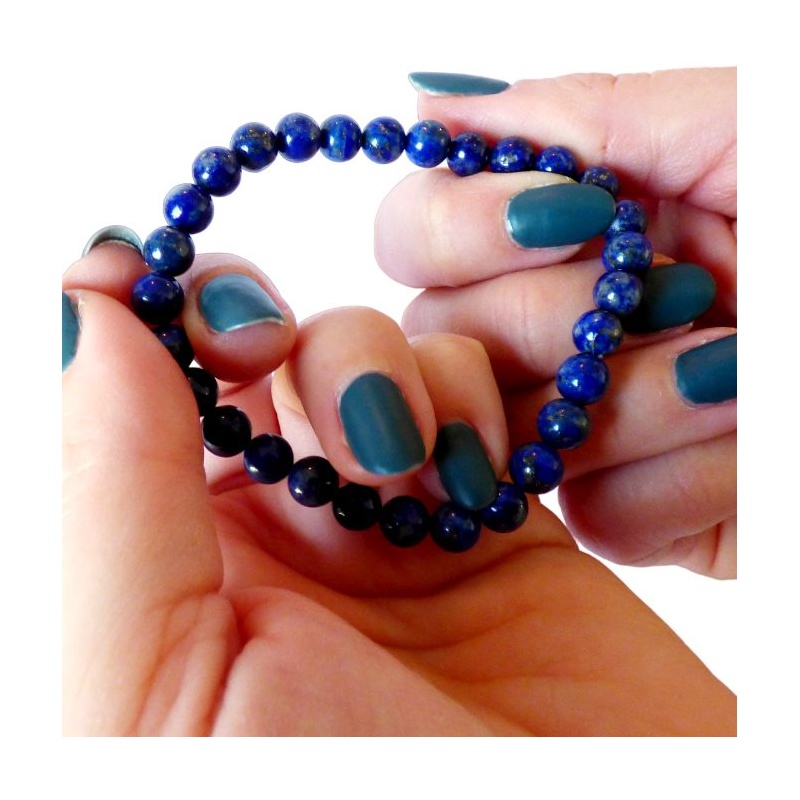 Bracelet Lapis Lazuli AA - 6mm