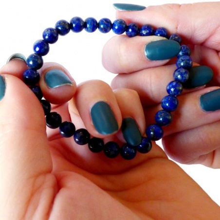 Bracelet Lapis Lazuli AA - 6mm