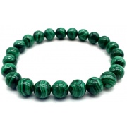 Bracelet Malachite AA - 8mm
