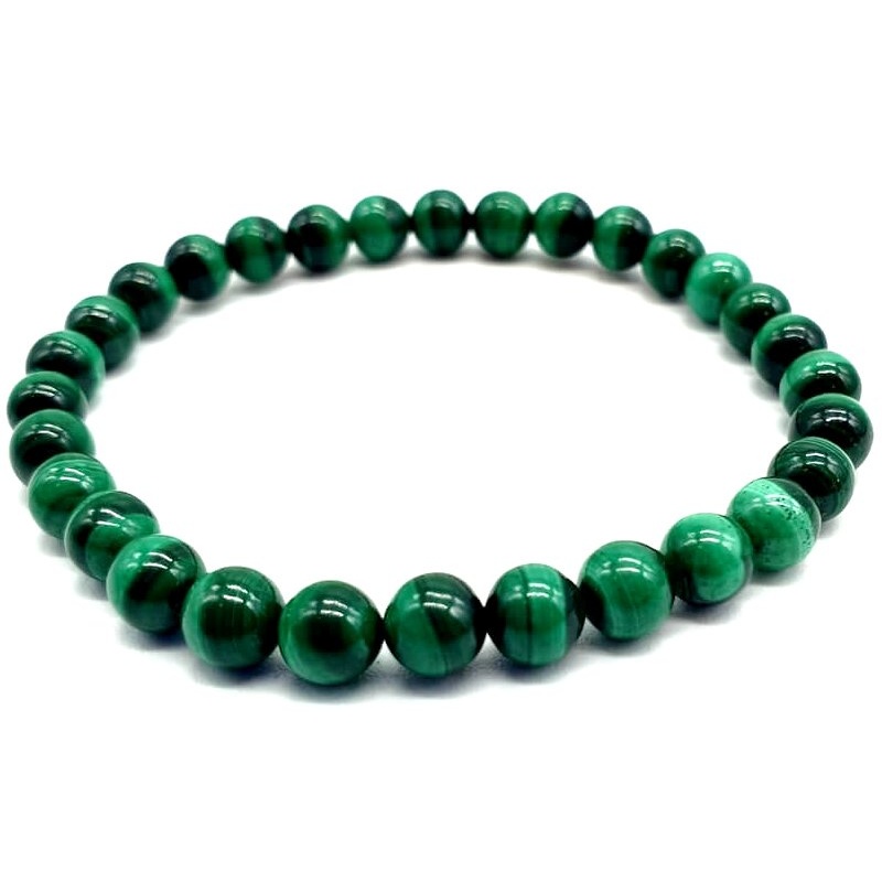 Bracelet Malachite AA - 6mm