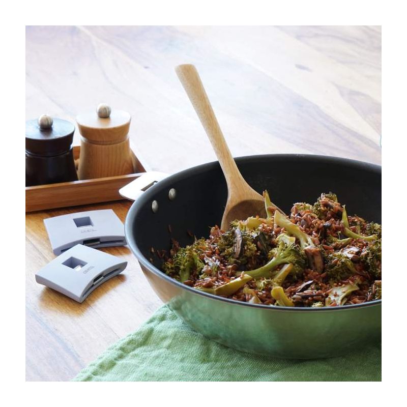 Wok Cristel Casteline inox anti-adhésif 28 cm