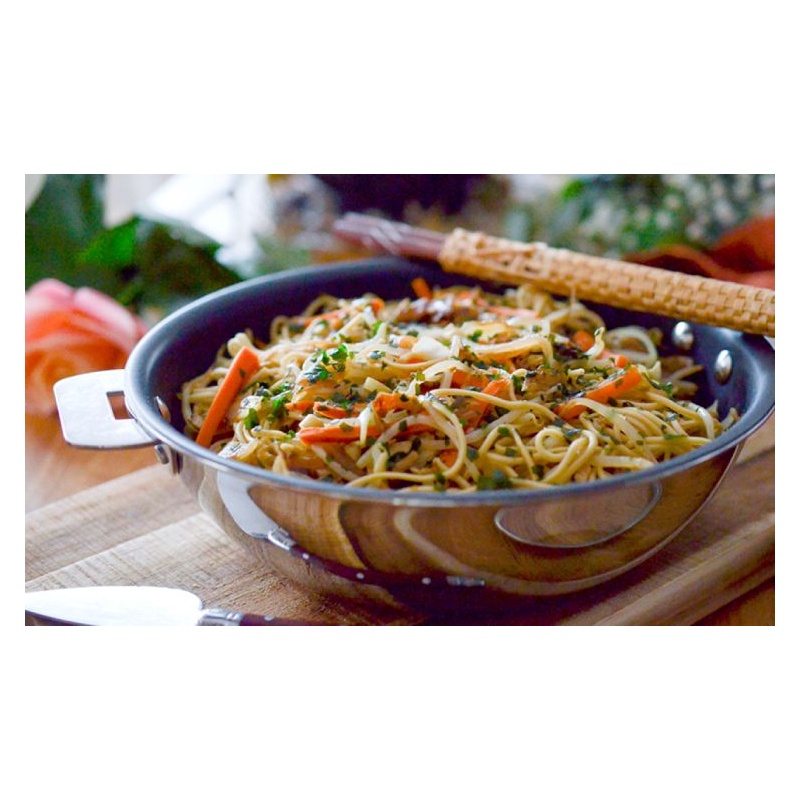 Wok inox anti-adhésif Casteline 28 cm Cristel