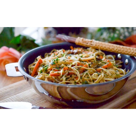 Wok inox anti-adhésif Casteline 28 cm Cristel