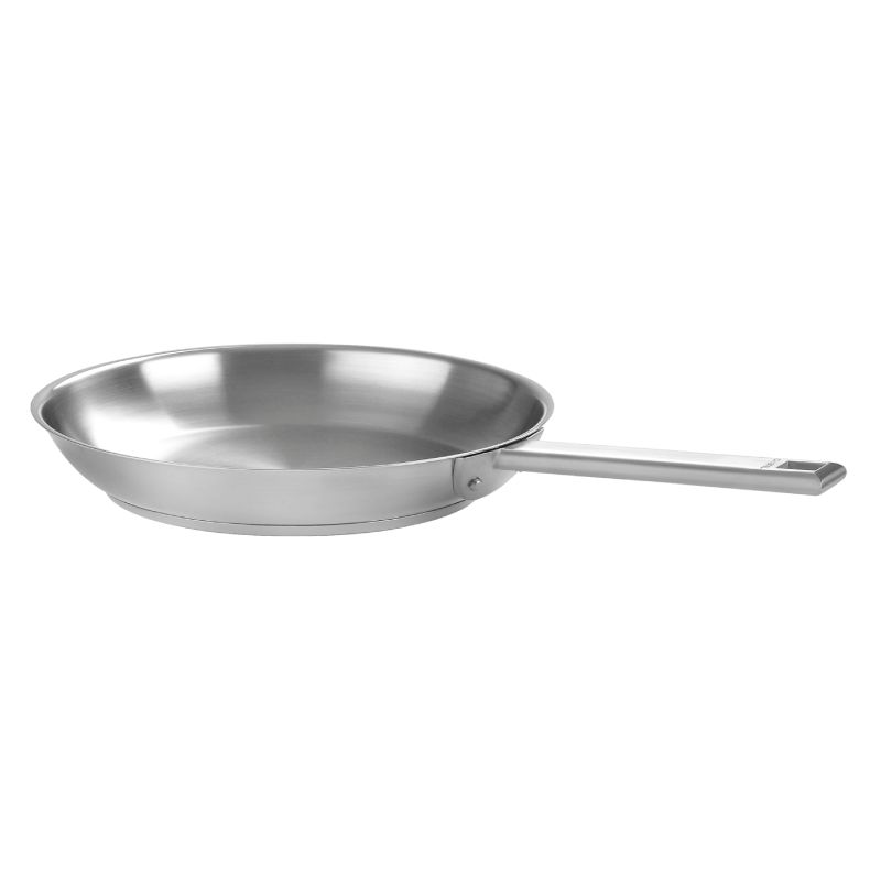 Poêle inox Cristel Strate 28 cm poignée fixe