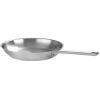 Poêle inox Cristel Strate 28 cm poignée fixe