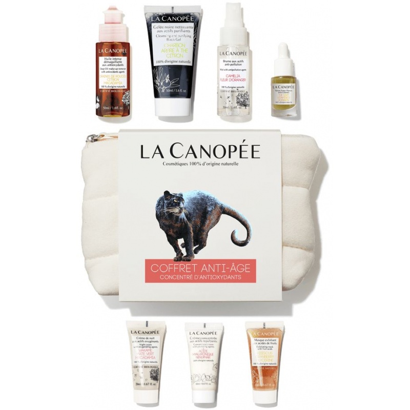 Coffret Rituel Anti-âge concentré d'antioxydants La Canopée
