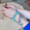 Bracelet Amazonite en pierres naturelles