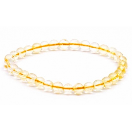 Bracelet Citrine - 6mm - 