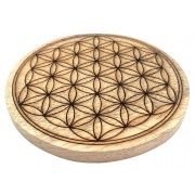 Plaque de rechargement Fleur de Vie 10cm