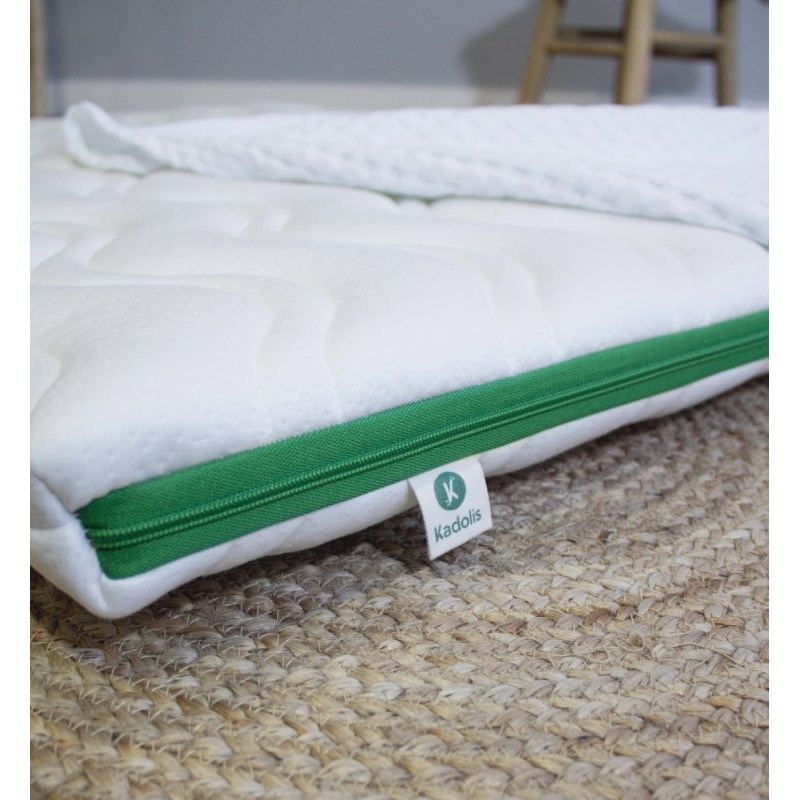 Matelas de parc bébé Aloe R - 95 x 75 x 5 cm Kadolis