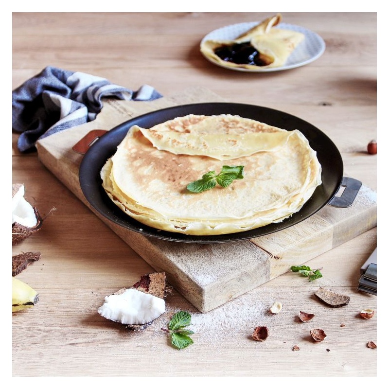 Crêpière anti-adhésive Mutine 26cm amovible Cristel