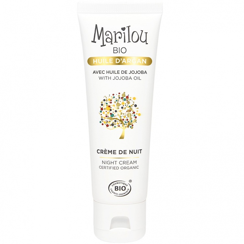 Crème de Nuit à l'Huile d'Argan Marilou Bio