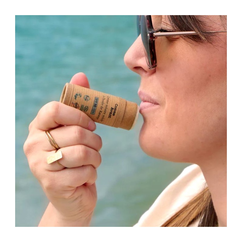 Stick solaire bio SPF50 à l'huile de karanja Comme Avant