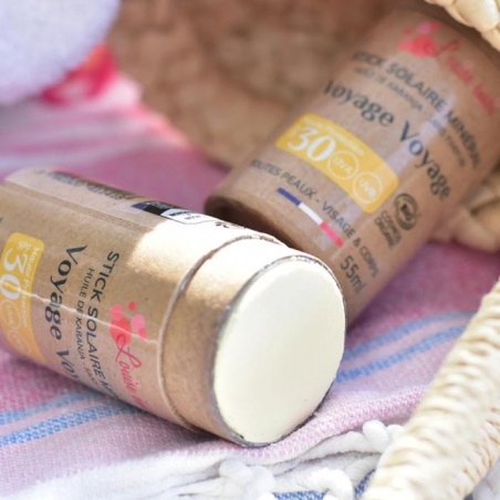 Crème solaire minérale solide SPF30 - sans parfum Louise Émoi