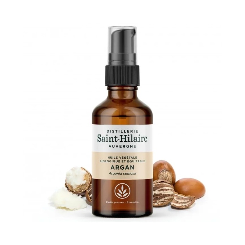 Huile végétale Argan Bio - 50 ml Distillerie Saint-Hilaire