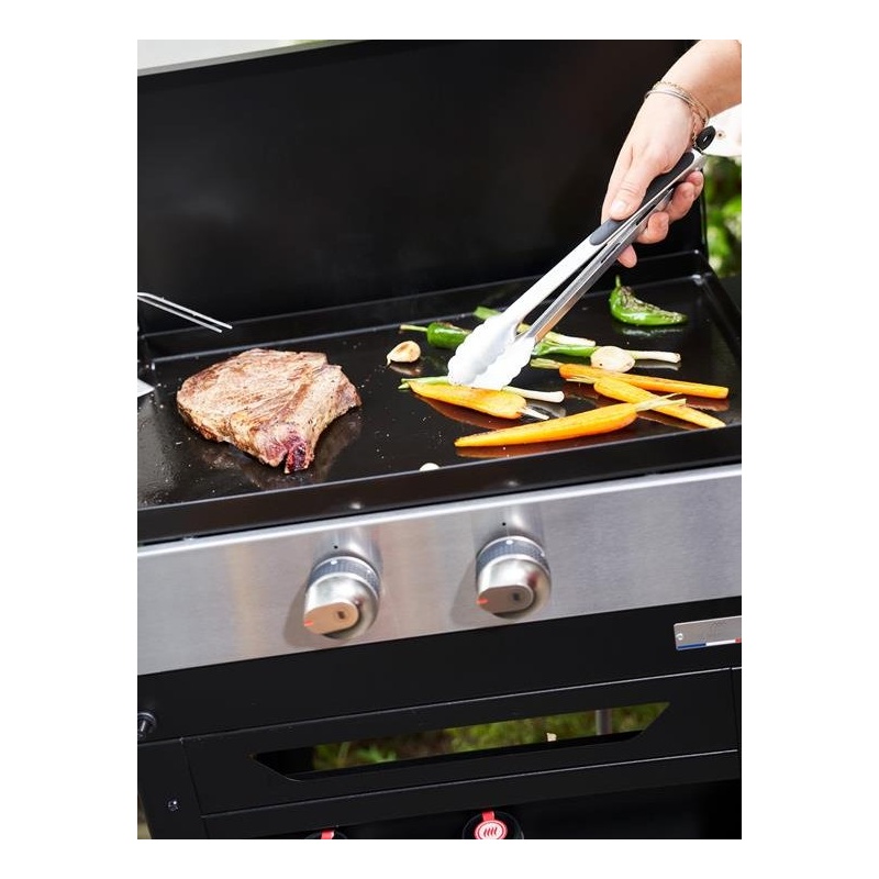 Plancha gaz Original 260 Duo Edition sur chariot Le Marquier