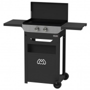 Plancha gaz LE MARQUIER Original 260 sur chariot