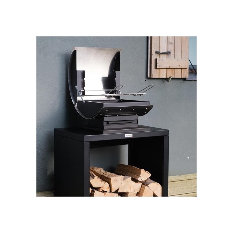 BBQ charbon de bois Le Marquier Le barbecue Français L40 Duo