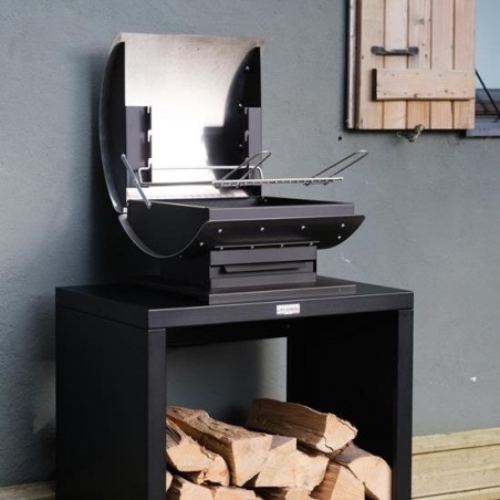 BBQ charbon de bois Le Marquier Le barbecue Français L40 Duo