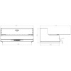 Dimensions Barbecue Original inox 54x32 Le Marquier