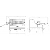 Dimensions Barbecue Mendy inox Le Marquier