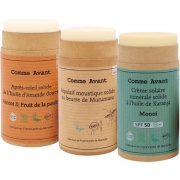 Pack été parfumé : crème solaire SPF50, après soleil & anti-moustique Comme Avant