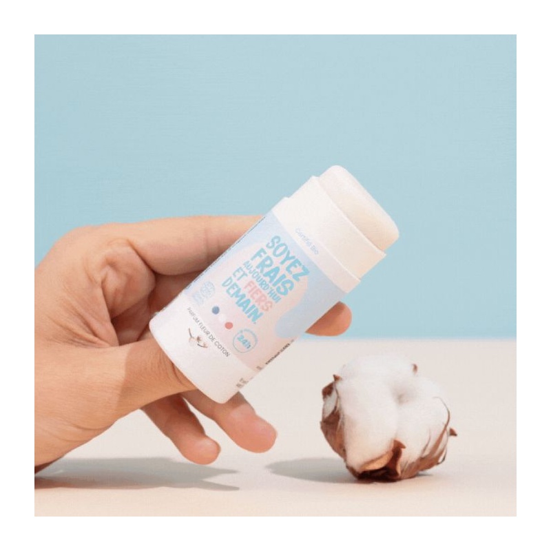 Déodorant en stick bio Fleur de Coton Pimpant